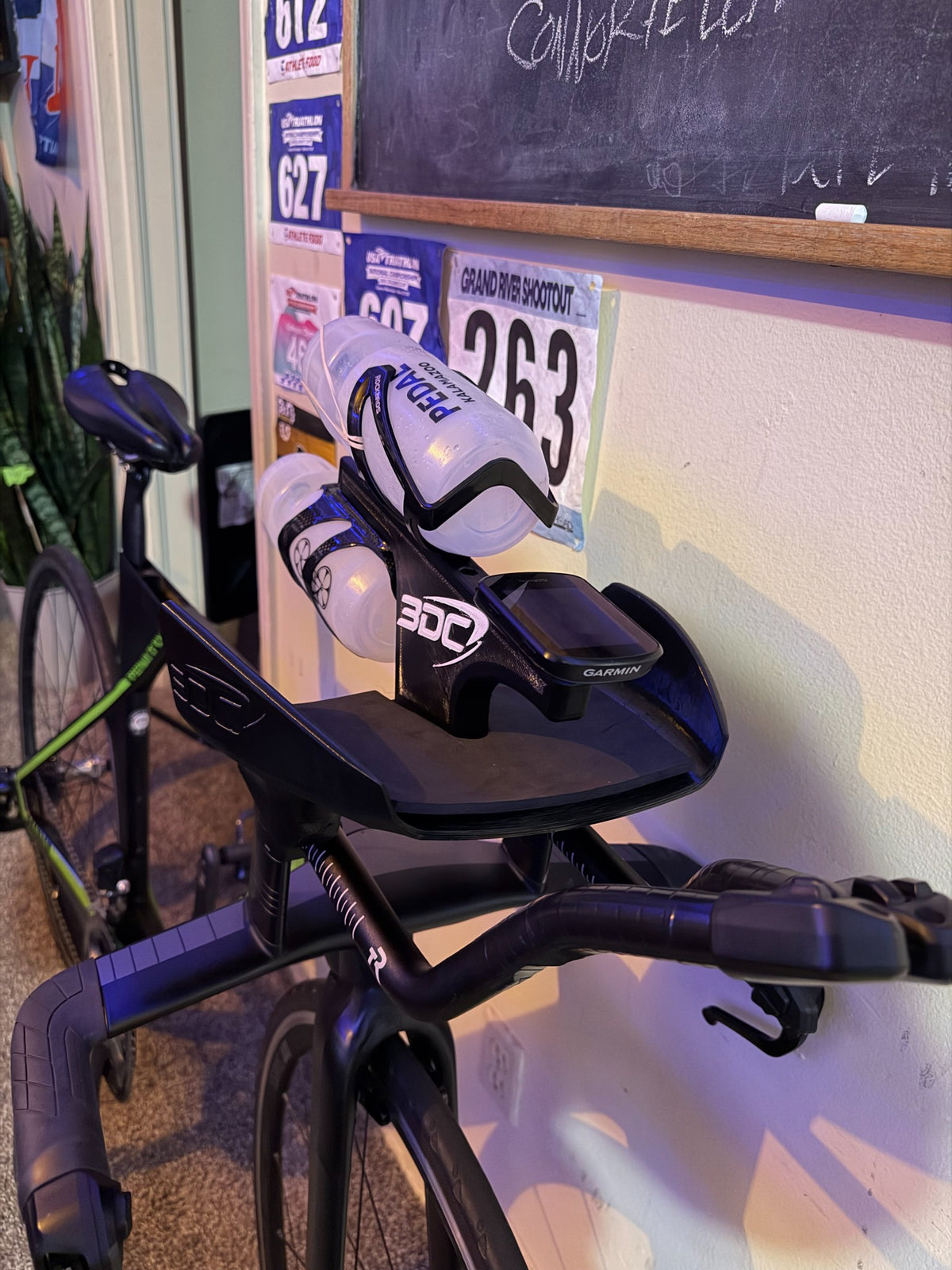 Complete 3DC Aero monocup cockpit and optional BTA hydration tower setup