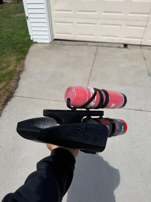 Side view of the 3DC Aero BTA hydration tower and cockpit padding