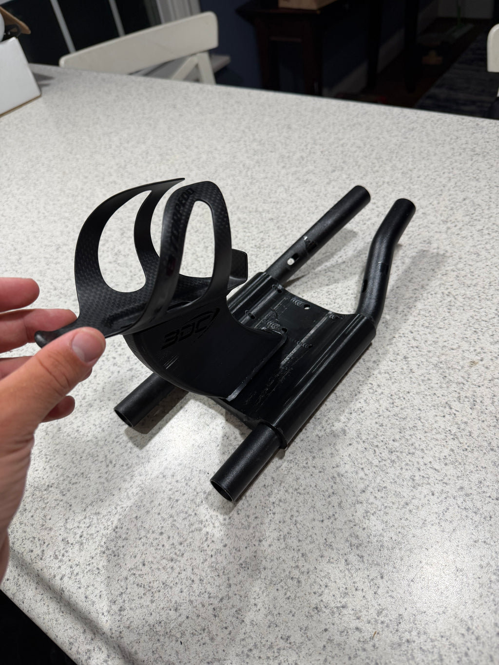 Slip on BTA bottle mount