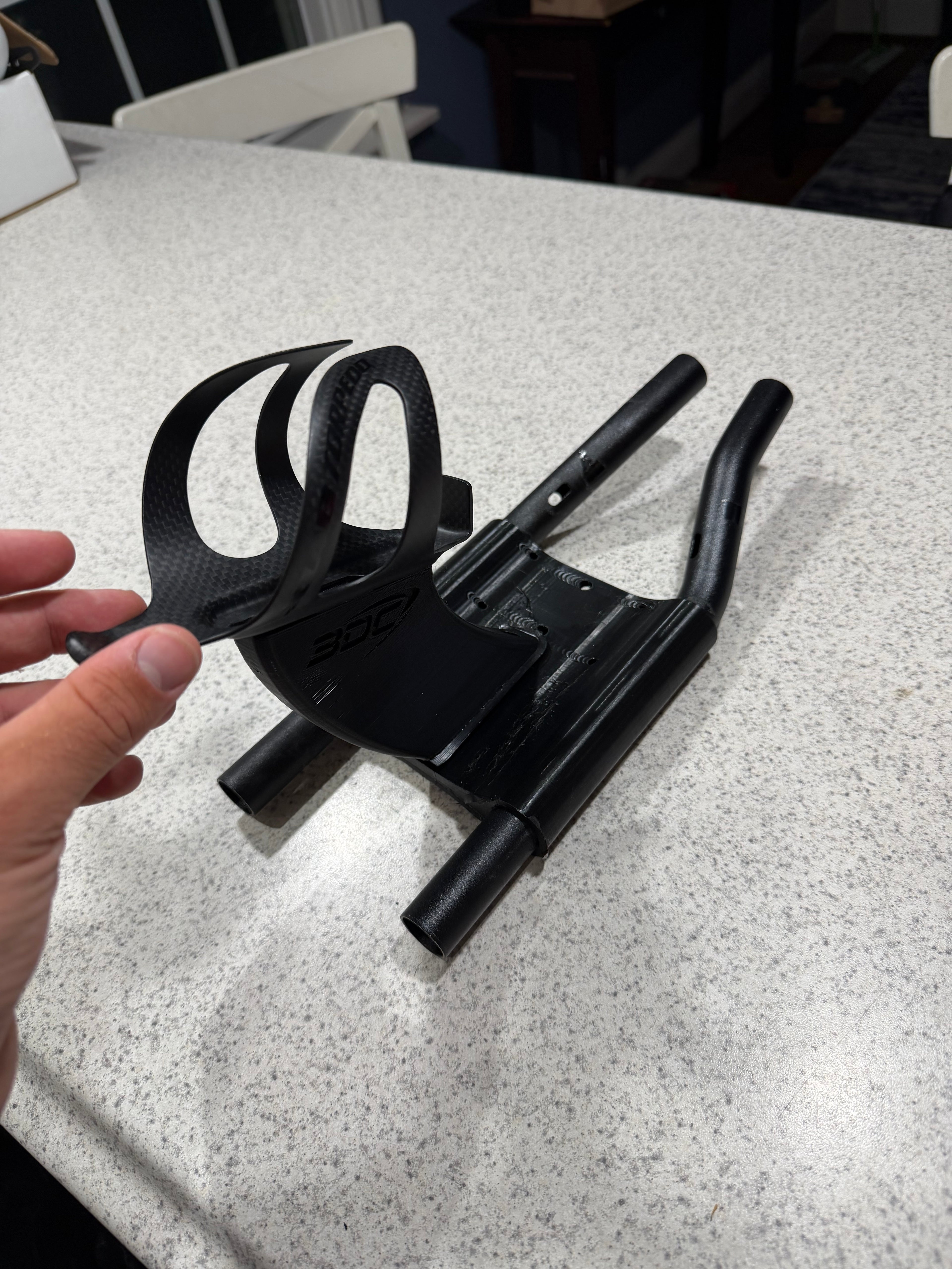 Slip on BTA bottle mount